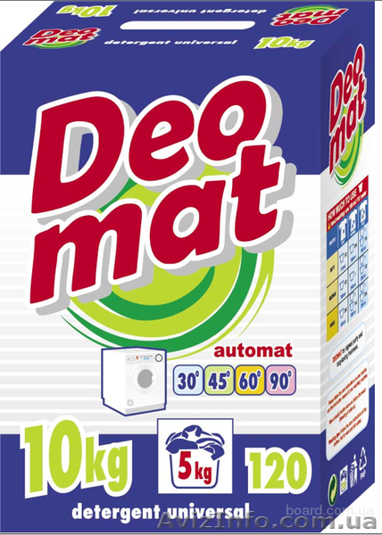 бесфосфатный стиральный порошок « DEO MAT» - <ro>Изображение</ro><ru>Изображение</ru> #1, <ru>Объявление</ru> #709703
