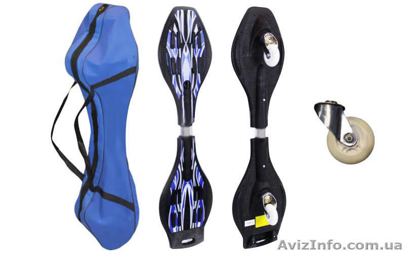 Двухколесный скейт Ripstik YLS-002 (Рипстик) синий - <ro>Изображение</ro><ru>Изображение</ru> #1, <ru>Объявление</ru> #1415991