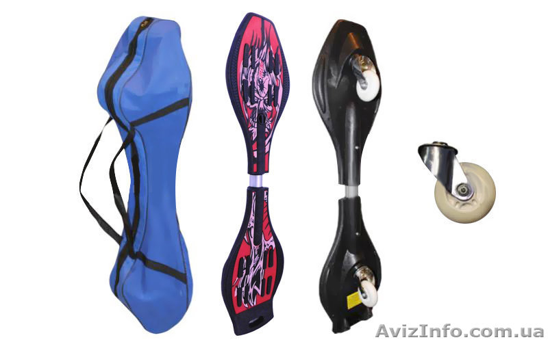 Двухколесный скейт Ripstik YLS-002 (Рипстик) красный - <ro>Изображение</ro><ru>Изображение</ru> #1, <ru>Объявление</ru> #1415994