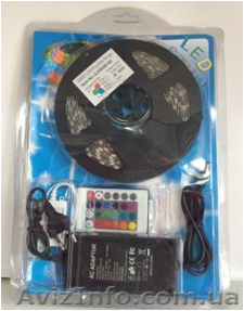 Светодиодная лента led 3528 rgb (мультик), 5 метров - <ro>Изображение</ro><ru>Изображение</ru> #1, <ru>Объявление</ru> #1493031