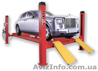 ТТ 5,5-D4. Подъемник 4-х стоечный, электро гидравлический, под сход  розвал 5,5т - <ro>Изображение</ro><ru>Изображение</ru> #1, <ru>Объявление</ru> #375047