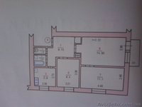 Трех комнатная квартира - <ro>Изображение</ro><ru>Изображение</ru> #4, <ru>Объявление</ru> #472575