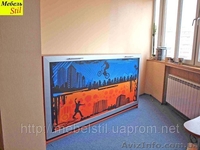 Горизонтальная откидная кровать. Фасад с фотопечатью на МДФ - <ro>Изображение</ro><ru>Изображение</ru> #1, <ru>Объявление</ru> #837234