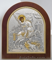 Иконы серебро, позолота (Православные)  - <ro>Изображение</ro><ru>Изображение</ru> #3, <ru>Объявление</ru> #879420