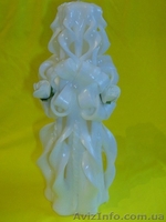 свечи свадебные резные ручной работы - <ro>Изображение</ro><ru>Изображение</ru> #6, <ru>Объявление</ru> #877507