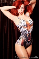 Леопардовый, тигровый купальник в стиле Bat Norton, iSwag - <ro>Изображение</ro><ru>Изображение</ru> #3, <ru>Объявление</ru> #915163