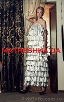 Ярусное платье из атласа в стиле Лурдес, Матрешка - <ro>Изображение</ro><ru>Изображение</ru> #4, <ru>Объявление</ru> #913077