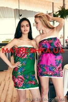 Платье-фонарик из платка в стиле Лурдес, Матрешка - <ro>Изображение</ro><ru>Изображение</ru> #1, <ru>Объявление</ru> #913080