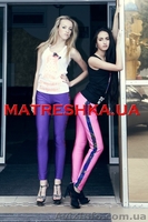 Лосины из бифлекса с платочными вставками в стиле Лурдес, Матрешка - <ro>Изображение</ro><ru>Изображение</ru> #1, <ru>Объявление</ru> #913062