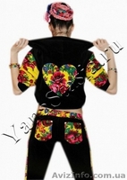 Костюм из велюра с сердцем из платка в стиле Лурдес, Матрешка - <ro>Изображение</ro><ru>Изображение</ru> #2, <ru>Объявление</ru> #913128