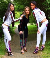 Костюм из велюра с платочными вставками Картежные карты (с лосинами) - <ro>Изображение</ro><ru>Изображение</ru> #2, <ru>Объявление</ru> #913142