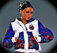 Костюм Куртка теплая из велюра + юбка с платочными вставками в стиле Лурдес - <ro>Изображение</ro><ru>Изображение</ru> #3, <ru>Объявление</ru> #913174