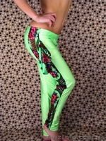 Лосины из бифлекса с платочными вставками в стиле Лурдес, Матрешка - <ro>Изображение</ro><ru>Изображение</ru> #4, <ru>Объявление</ru> #913062