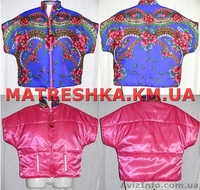 Жилетка теплая двусторонняя в стиле Лурдес, Матрешка - <ro>Изображение</ro><ru>Изображение</ru> #1, <ru>Объявление</ru> #913100