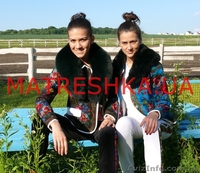 Пиджак теплый из платка с натуральным мехом песца в стиле Лурдес, Матрешка - <ro>Изображение</ro><ru>Изображение</ru> #7, <ru>Объявление</ru> #913731