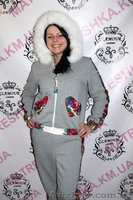 Костюм из платка двухсторонний с мехом песца на капюшоне в стиле Лурдес - <ro>Изображение</ro><ru>Изображение</ru> #5, <ru>Объявление</ru> #913682