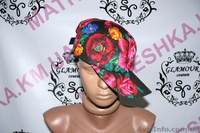 Кепка из платка в стиле Лурдес, Матрешка - <ro>Изображение</ro><ru>Изображение</ru> #4, <ru>Объявление</ru> #910808