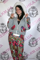 Костюм из платка двухсторонний с мехом песца на капюшоне в стиле Лурдес - <ro>Изображение</ro><ru>Изображение</ru> #6, <ru>Объявление</ru> #913682