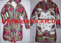 Пальто зимнее из платка в стиле Лурдес, Матрешка - <ro>Изображение</ro><ru>Изображение</ru> #1, <ru>Объявление</ru> #913722