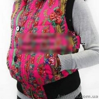 Жилетка из платка с капюшоном и натуральным мехом песца в стиле Лурдес, Матрешка - <ro>Изображение</ro><ru>Изображение</ru> #9, <ru>Объявление</ru> #913673