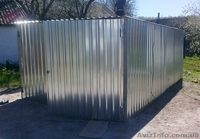 металевий гараж швидкозбірний різних розмірів - <ro>Изображение</ro><ru>Изображение</ru> #3, <ru>Объявление</ru> #1029387