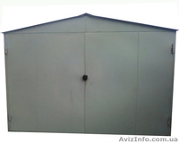 металевий гараж швидкозбірний різних розмірів - <ro>Изображение</ro><ru>Изображение</ru> #6, <ru>Объявление</ru> #1029387