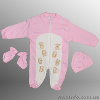 Комбинезоны "Человечек" и наборы для новорожденых, Турция. Оптом и в розницу. - <ro>Изображение</ro><ru>Изображение</ru> #3, <ru>Объявление</ru> #1094314