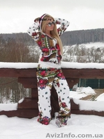 Костюм из платка утепленный двухсторонний в стиле Лурдес, Матрешка, Лав Кутюр - <ro>Изображение</ro><ru>Изображение</ru> #2, <ru>Объявление</ru> #1102773