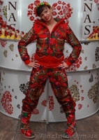 Костюм из велюра двухсторонний в стиле Лурдес, Матрешка, Лав Кутюр - <ro>Изображение</ro><ru>Изображение</ru> #6, <ru>Объявление</ru> #1102758