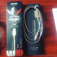 НОВИНКА!!!ПОЛНОСТЬЮ МЕТАЛЛИЧЕСКИЙ КАБЕЛЬ - ЗАРЯДКА ДЛЯ IPHONE И ДРУГИХ СМАРФОНО - <ro>Изображение</ro><ru>Изображение</ru> #6, <ru>Объявление</ru> #1565987