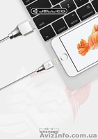 НОВИНКА!!!ПОЛНОСТЬЮ МЕТАЛЛИЧЕСКИЙ КАБЕЛЬ - ЗАРЯДКА ДЛЯ IPHONE И ДРУГИХ СМАРФОНО - <ro>Изображение</ro><ru>Изображение</ru> #1, <ru>Объявление</ru> #1565987