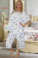 Пижамы футболка и капри женские оптом піжами футболка і капрі жіночі - <ro>Изображение</ro><ru>Изображение</ru> #2, <ru>Объявление</ru> #1599168