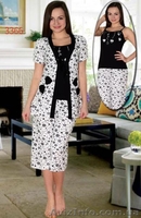 Пижамы футболка и капри женские оптом піжами футболка і капрі жіночі - <ro>Изображение</ro><ru>Изображение</ru> #3, <ru>Объявление</ru> #1599168