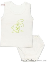 Детские комплекты майка и трусы для девочек оптом - <ro>Изображение</ro><ru>Изображение</ru> #1, <ru>Объявление</ru> #1599221