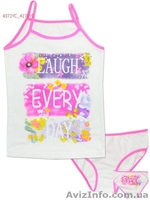 Детские комплекты майка и трусы для девочек оптом - <ro>Изображение</ro><ru>Изображение</ru> #4, <ru>Объявление</ru> #1599221