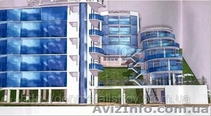 Недострой гостиницы Крым,  Береговое.