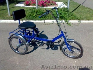 Трёхколёсный велосипед для взрослых - <ro>Изображение</ro><ru>Изображение</ru> #5, <ru>Объявление</ru> #579241