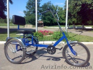 Трёхколёсный велосипед для взрослых - <ro>Изображение</ro><ru>Изображение</ru> #6, <ru>Объявление</ru> #579241