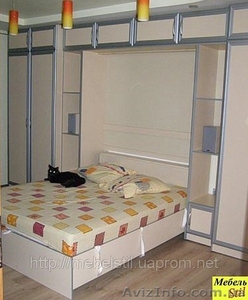 Модульная система для спальни с вертикальной кроватью-трансформер - <ro>Изображение</ro><ru>Изображение</ru> #1, <ru>Объявление</ru> #837022