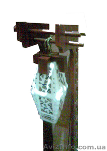 Торшер деревянный с керамическим алафоном - <ro>Изображение</ro><ru>Изображение</ru> #1, <ru>Объявление</ru> #858406
