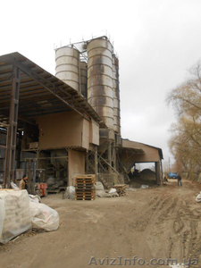Продажа завода для производства сухих строительных смесей в Киевской области 