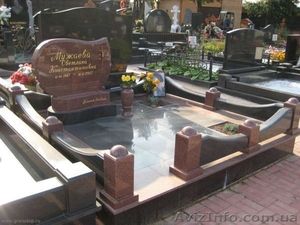 Памятники из природного гранита. Коростышев