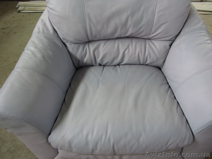 Диван+кресло кожаные в прекрасном цвете без единого дефекта из германи - <ro>Изображение</ro><ru>Изображение</ru> #4, <ru>Объявление</ru> #1370294