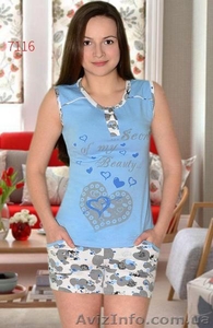 Пижамы майка и шорты женские оптом піжами майка і шорти жіночі гуртом - <ro>Изображение</ro><ru>Изображение</ru> #4, <ru>Объявление</ru> #1599166