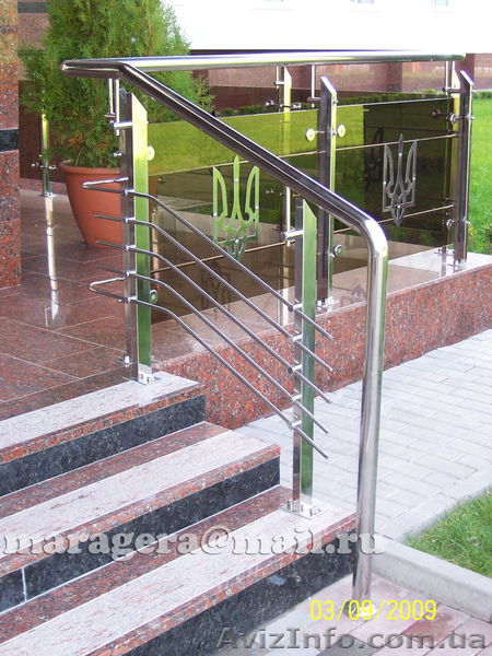 Лестницы, поручни, ограждения из нержавеющей стали - <ro>Изображение</ro><ru>Изображение</ru> #2, <ru>Объявление</ru> #250964