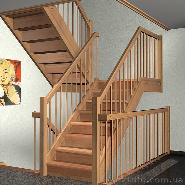 Дерев‘яни сходи. Виготовлення, встановлення. - <ro>Изображение</ro><ru>Изображение</ru> #6, <ru>Объявление</ru> #698983