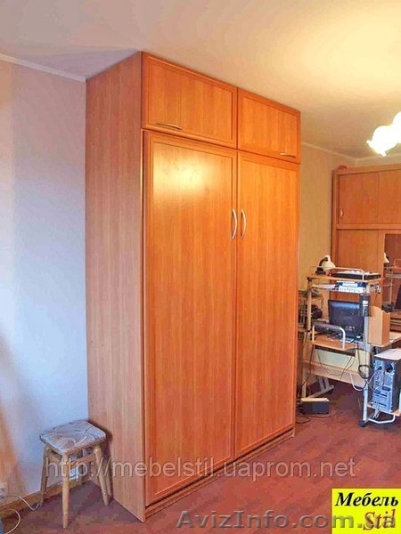 Подьемная кровать,встроенная в шкаф для спальни - <ro>Изображение</ro><ru>Изображение</ru> #1, <ru>Объявление</ru> #837183