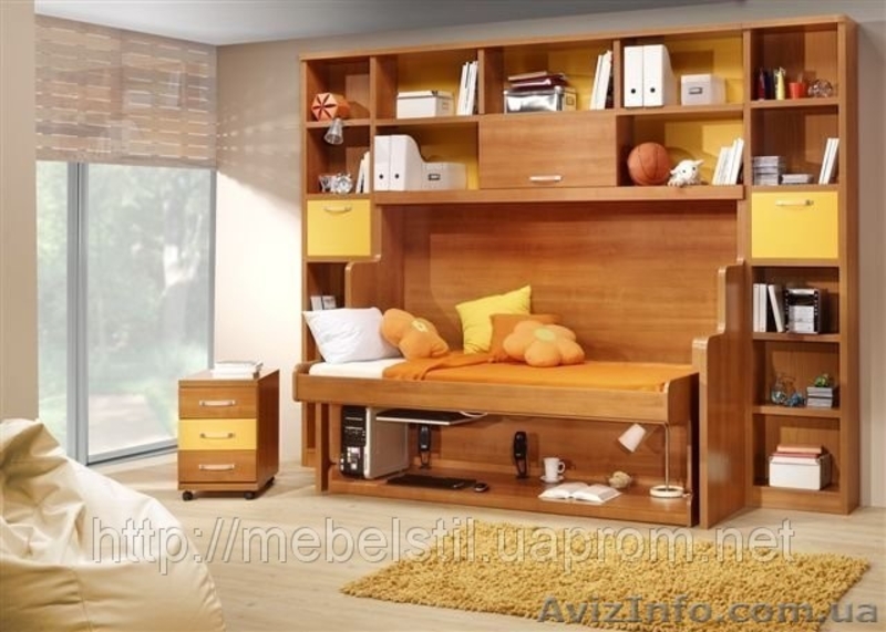 Стол-кровать трансформер, встроенный в детский гарнитур - <ro>Изображение</ro><ru>Изображение</ru> #2, <ru>Объявление</ru> #836901