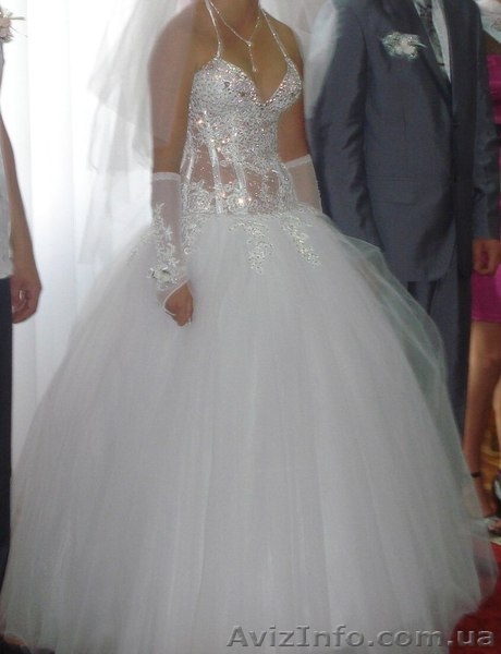 Весільна сукня ,білого кольору - <ro>Изображение</ro><ru>Изображение</ru> #2, <ru>Объявление</ru> #877160