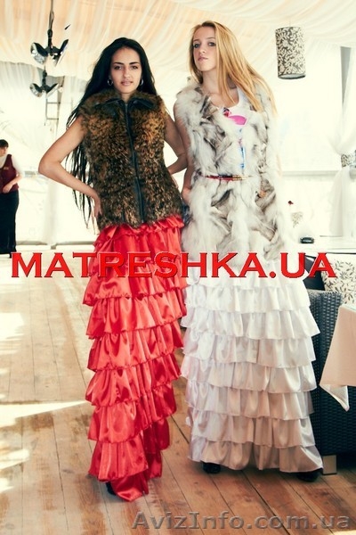 Ярусная юбка из атласа в стиле Лурдес, Матрешка - <ro>Изображение</ro><ru>Изображение</ru> #3, <ru>Объявление</ru> #913097